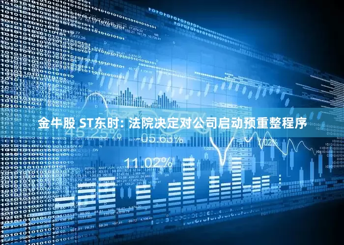 金牛股 ST东时: 法院决定对公司启动预重整程序